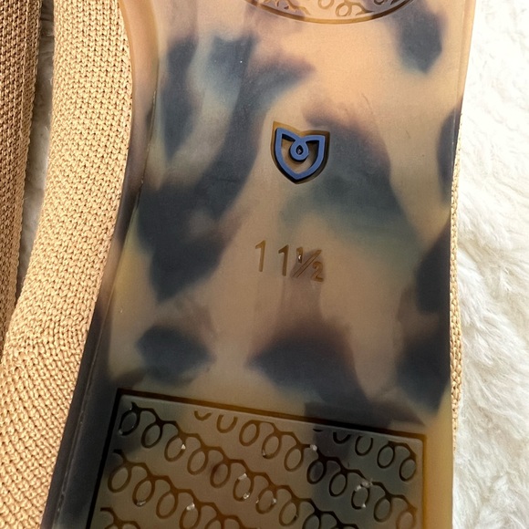 Rothy’s Round Toe Flats Camel Tan Knit Tortoise Sole Women’s Size 11.5 EUC - Picture 5 of 10